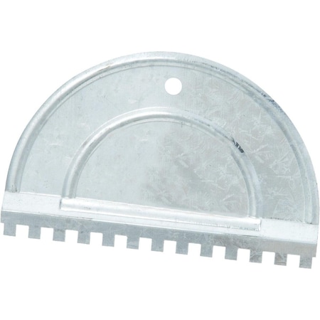 All-Source 1/4 In. Square-Notch Half Moon Adhesive Spreader 310791